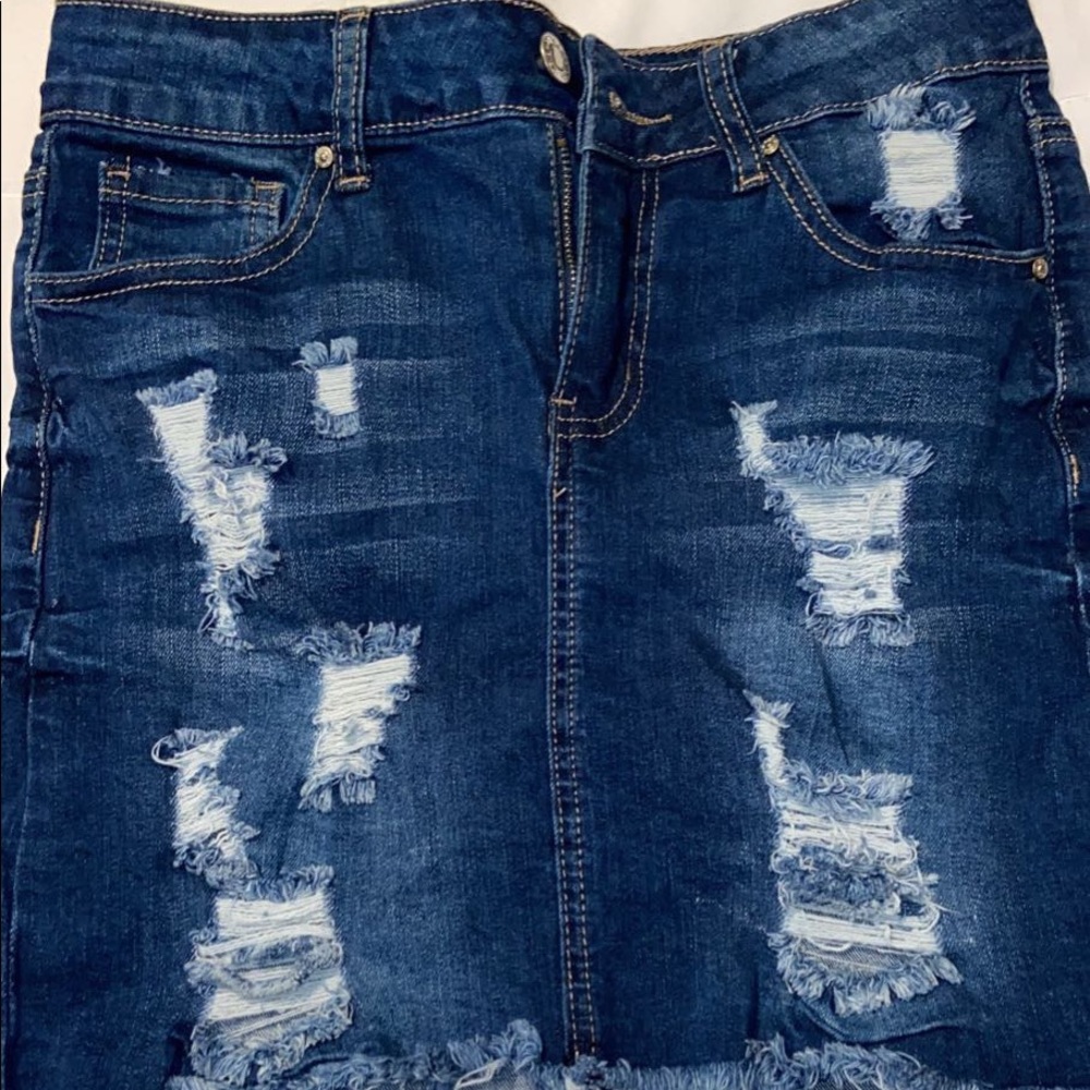 JEAN SKIRT